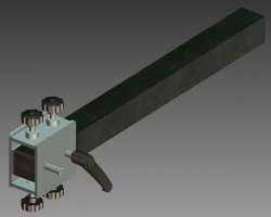 H01 - nosná tyč s držákem opěrného stolku